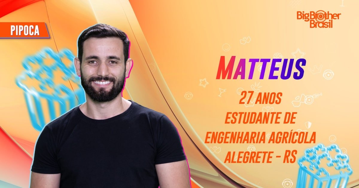 Matteus fica em segundo lugar no BBB 24: saiba quanto o brother faturou no reality