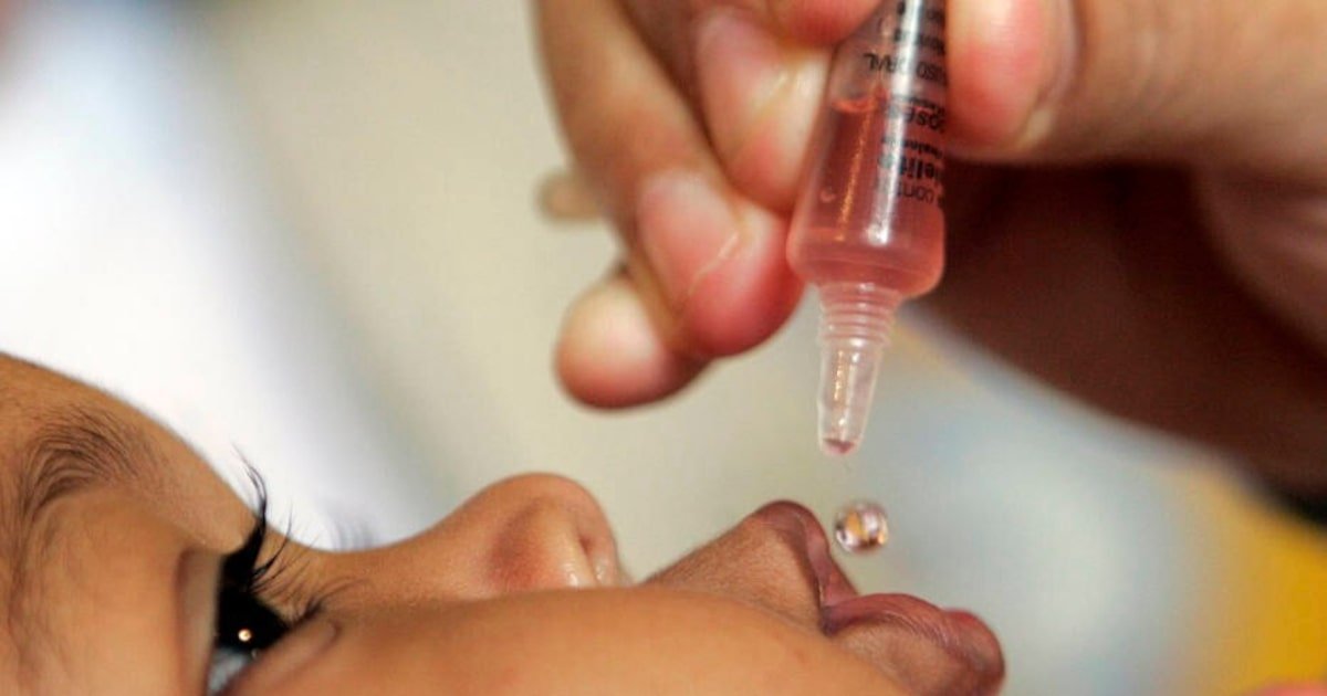 Estado de SP inicia vacinação contra paralisia infantil nesta segunda-feira