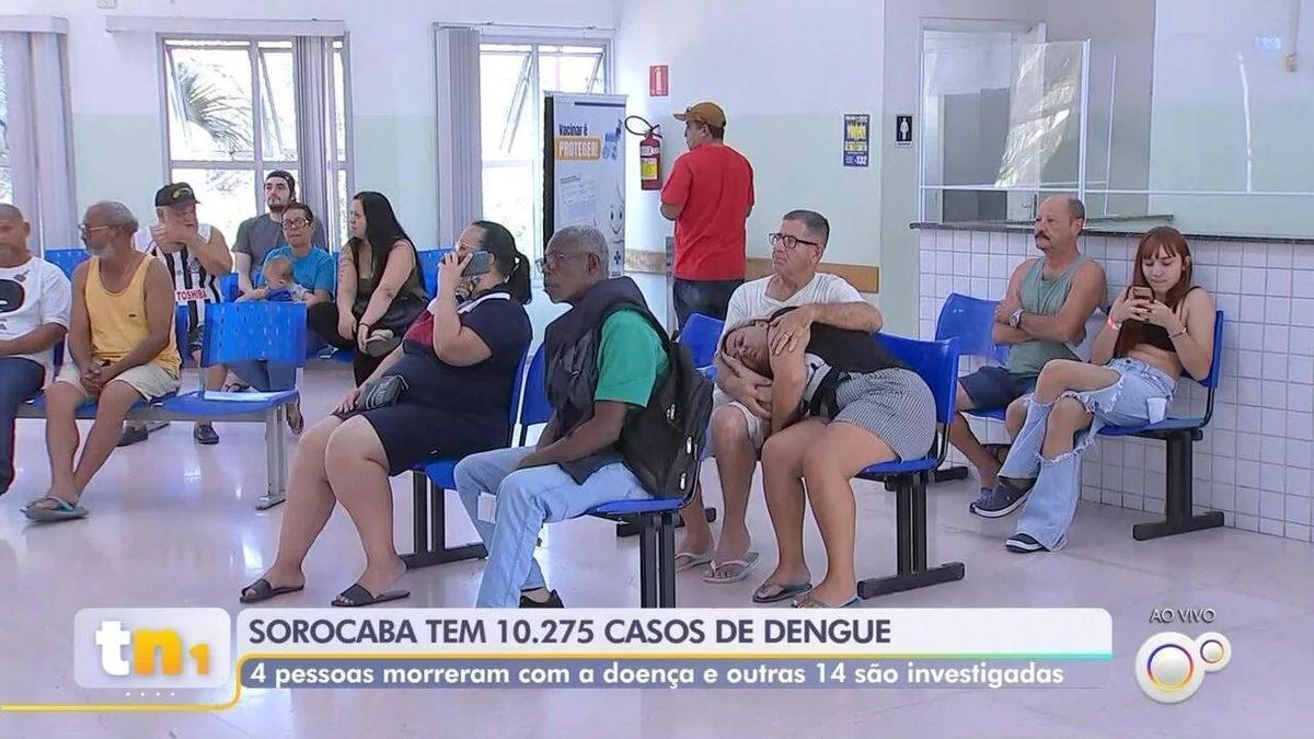 Sorocaba ultrapassa 10 mil casos de dengue nos primeiros quatro meses de 2024